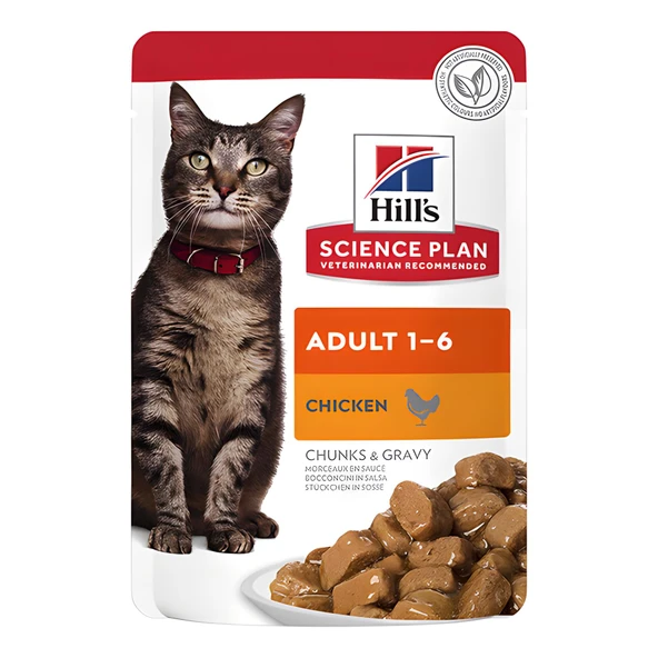 Hills Tavuklu Pouch Yetişkin Kedi Maması 85gr