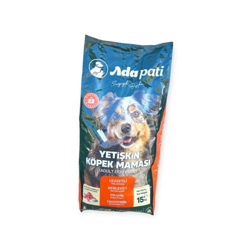 Adapati Ada Pati Kuzu Etli Ve Pirinçli Yetişkin Köpek Maması 15 Kg. ürün görseli
