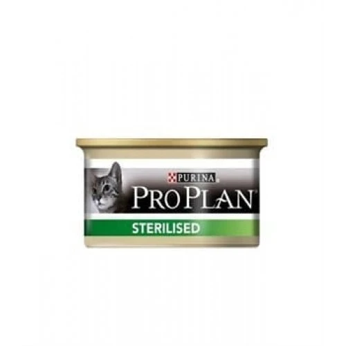 Proplan Yetişkin Kedi Sterilsed Somonlu Yaş Mama 85G ürün görseli