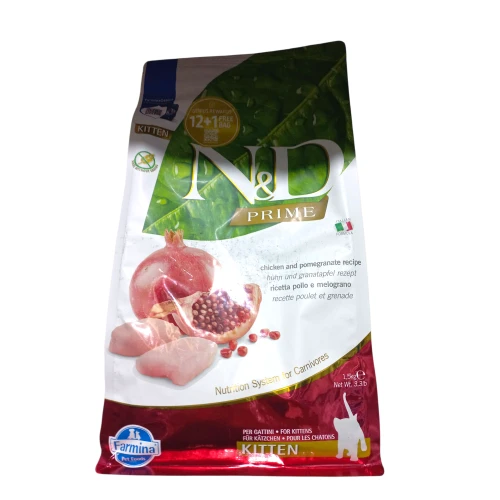 N&D Prime Tavuklu Ve Narlı Kıttın 1.5Kg. ürün görseli