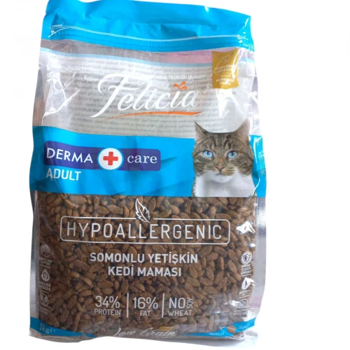 Felicia Somonlu Yetişkin Kedi Maması 1Kg ürün görseli