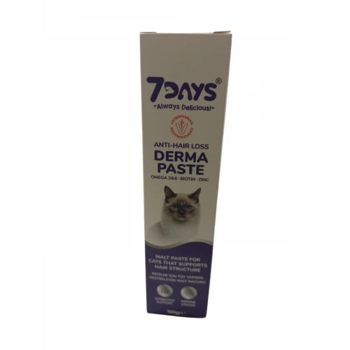 7 Days Derma Paste 100 Gram - Tüy Dökümü Engelleyici Macun ürün görseli