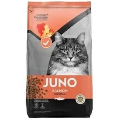 Juno Somonlu Ve Pirinçli Kısırlaştırılmış Kedi Maması 500Gr ürün görseli