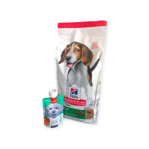 Hills Puppy Lamb Kuzu Etli Yavru Köpek Maması 2.5 Kg (Wanpy Ödül Maması Hediyeli 90Gr.) ürün görseli