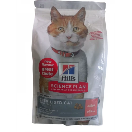 Hill's Sp Somon Kısırlaştırılmış Yetişkin Kedi Maması 1.5Kg ürün görseli