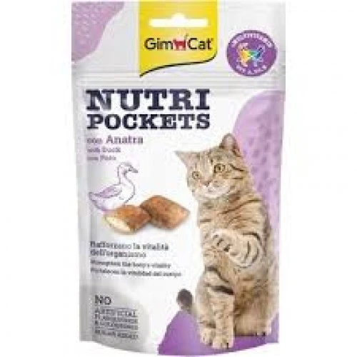 Gimcat Nutripockets Ördekli Kedi Ödülü 60Gr ürün görseli