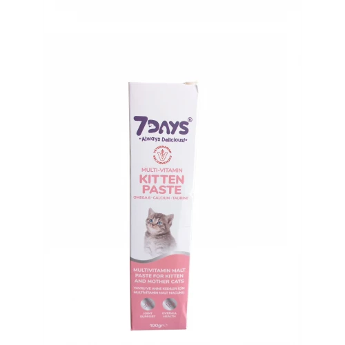 7 Days Kitten Paste 100 Gram - Yavru Kedi Gelişim Macunu ürün görseli