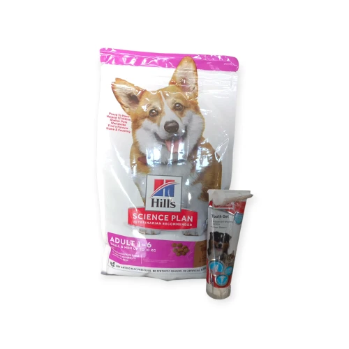 Hills Small Mini Kuzulu Pirinçli Yetişkin Köpek Maması 1.5 Kg ( Malt Pasta Hediyeli) ürün görseli