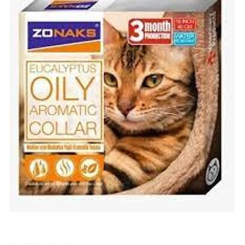 Zonaks Kediler İçin Okaliptus Aromatik Bit-Pire Tasması 40Cm ürün görseli