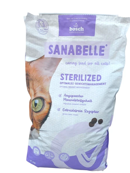 Sanabelle Sterilsed Kümes Hayvanlı 8Kg - Resim 2