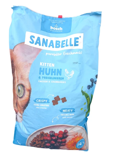 YENİ Sanabelle Tavuklu Kıttın  Yavru Kedi Maması 8Kg. ürün görseli