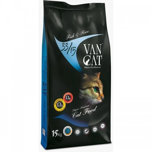 Van Cat Balıklı Pirinçli 1 Kg Yetişkin Kuru Kedi Maması( Açık) ürün görseli