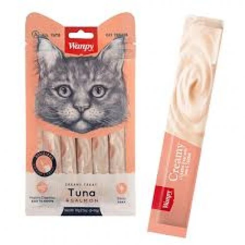 Wanpy Ton Balığı&Somon Sıvı Ödül Likit Kedi Ödülü 5x14gr ürün görseli