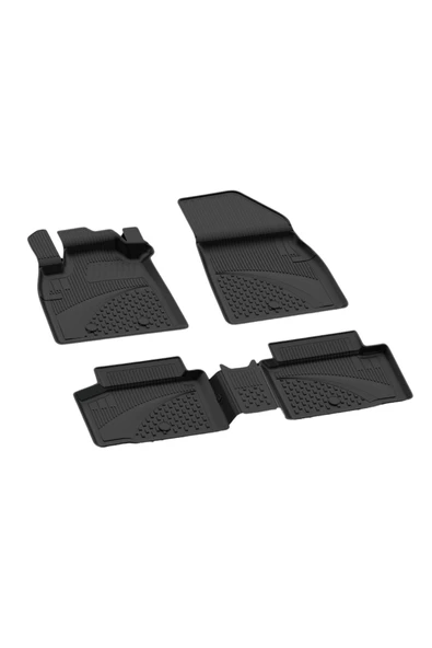 Sahler Renault Duster 2025 ve Sonrası 4.5D Paspas 3D Rizline Bagaj Havuzu Set - Resim 2