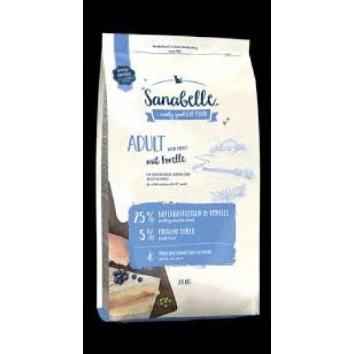 Sanabelle Alabalıklı Yetşkin Kedi Maması 2Kg. AÇIK PAKET ürün görseli