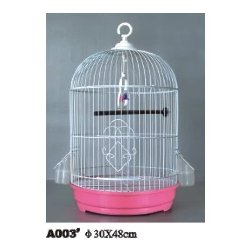 Silindir Boyalı Kuş Kafesi  A003 30X48 ürün görseli