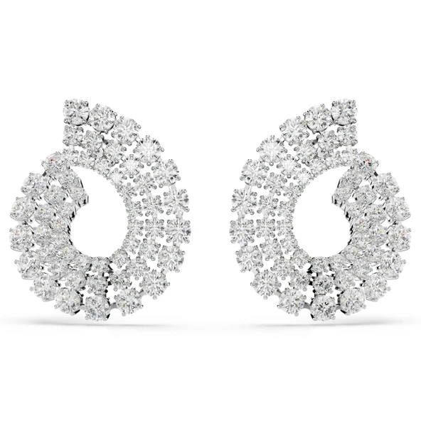 5705834 Swarovski Küpe Matrıx:Pe Round Whıte/Rhs ürün görseli 1