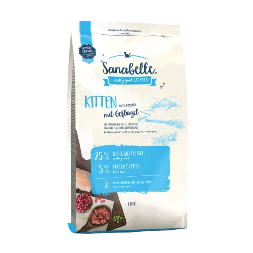 Sanabelle Kıttın Yavru Kedi Maması 2Kg. AÇIK PAKET. ürün görseli