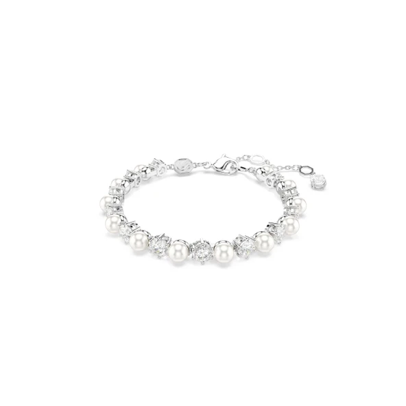 5689625 Swarovski Bilezik Matrıx:Tb Pearl Whıte/Rhs M - 1