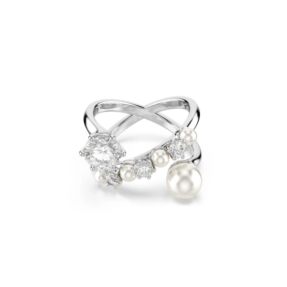 5714377 Swarovski Yüzük Matrıx:Rıng Pearl Open Whıte/Rhs 52 ürün görseli