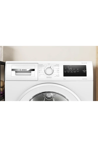 Bosch WTH22201TR 8 Kg Beyaz A++ Kurutma Makinesi - 2