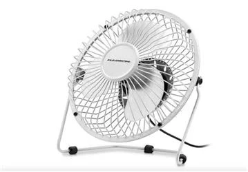 HADRON HDX7252 BEYAZ VANTİLATÖR USB METAL18CM - Resim 2