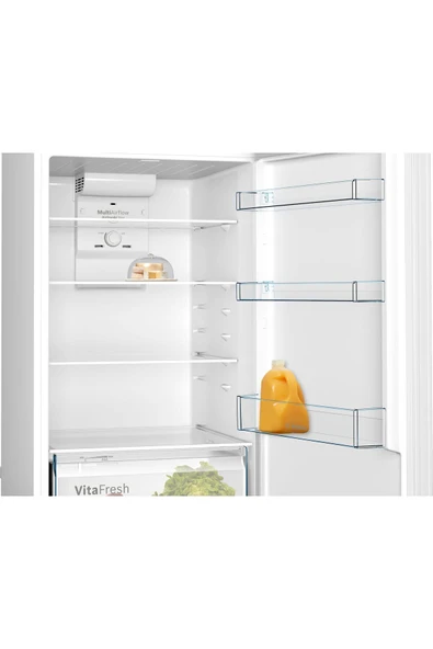 Bosch KDN55NWE0N Çift Kapılı No Frost Beyaz Buzdolabı - 4