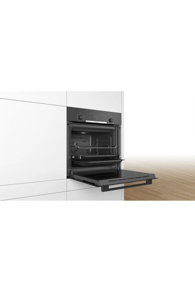 Bosch HBF534EB3T Siyah Ankastre Fırın - 4