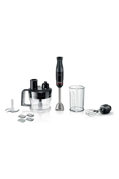 Bosch MSM4B674 Serie 4, El Blenderı, ErgoMaster, 1000 W, Siyah, Antrasit - 1