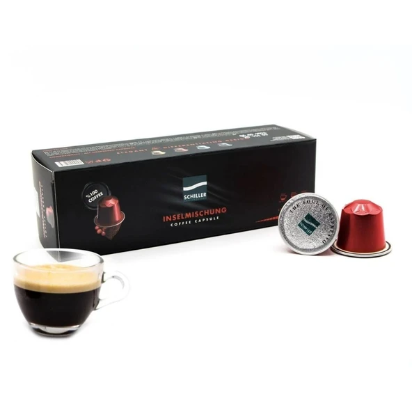 Inselmıschung Alüminyum Kapsül Kahveler 10 lu Paket