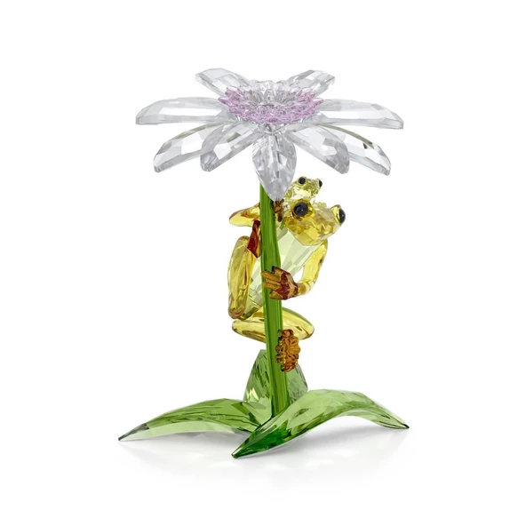 5670892 Swarovski Ev Dekorasyonu Idyllıa:Frogs And Flower - 1