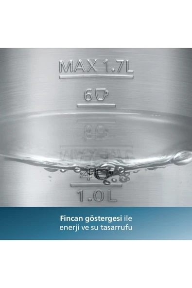 Philips Yeni Kettle , 7000 Serisi, Çelik İç Gövde, Dokunmatik Kontrol - 3