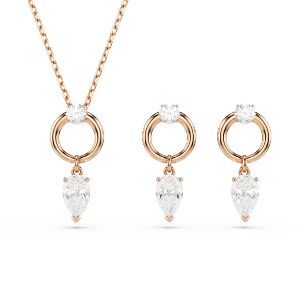 5733808 Swarovski Set Mesmera:Set Drop Whıte/Ros - 1