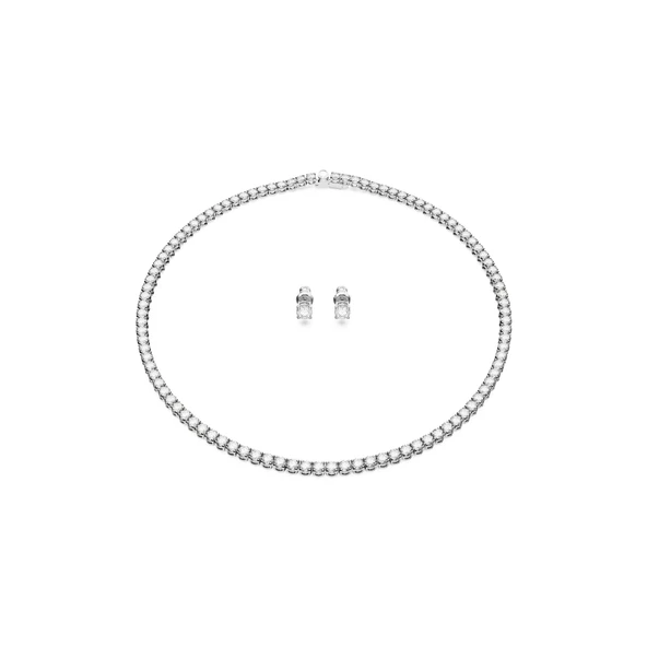 5647730 Swarovski Set Re Matrix:Set Set White  Whi/Rhs - 1