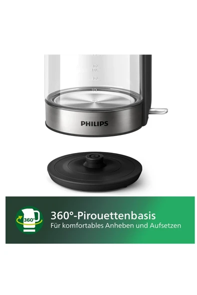 Philips Modern ve uzun ömürlü tasarım  2200 W 1.7 LT CAM SU ISITICISI - 5