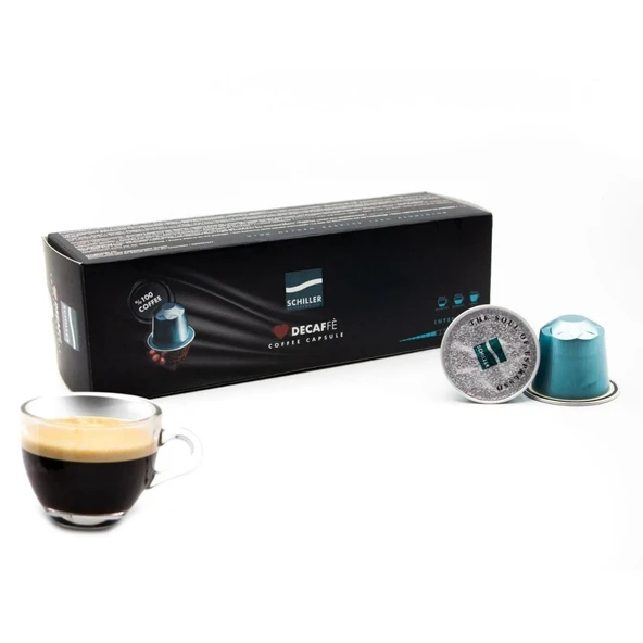 Decaf(Kafeinsiz) Alüminyum Kapsül Kahveler 10 lu Paket