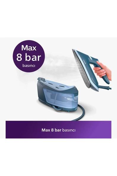 Philips 2400 watt gücünde PerfectCare Premium Buhar Kazanlı Ütü - 3