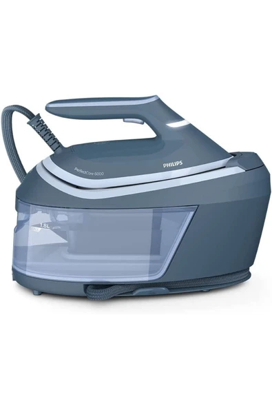 Philips Essential Series Percare 2400 W, 8 Bar Buhar Kazanlı Ütü, Barut Grisi - 1