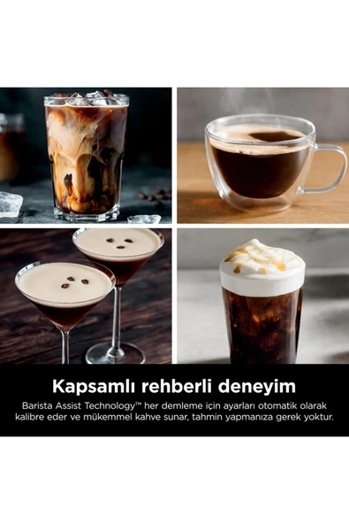 NINJA Luxe Café Premier Espresso Makinesi - KRİSTAL KOLYE HEDİYE - 6