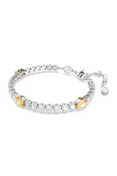 Swarovski 5666425 Swarovski Bilezik Matrıx:Tb Tb Yel/Rhs M - 2