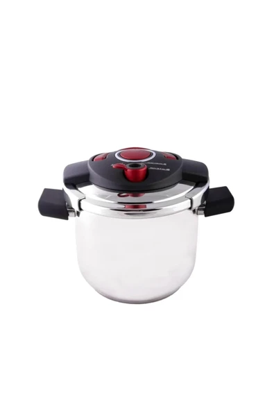 Emsan Innocook 4+6.5 Lt Düdüklü Tencere Seti Kırmızı - 2