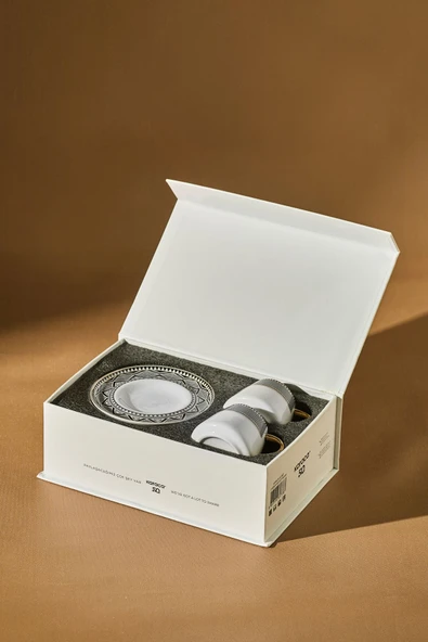 Karaca Globe 2 Kişilik Kahve Fincanı Takımı 80 ml - 6