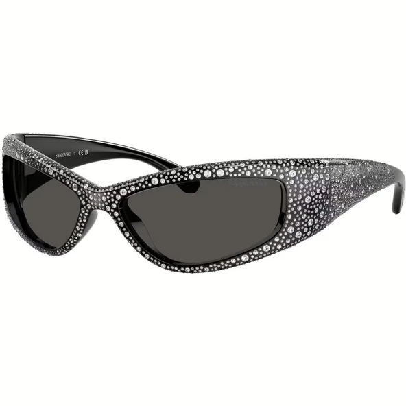 5706558 Swarovski Gözlük Sublıma:Eyewear Sk6027 El Wrap Black - 1
