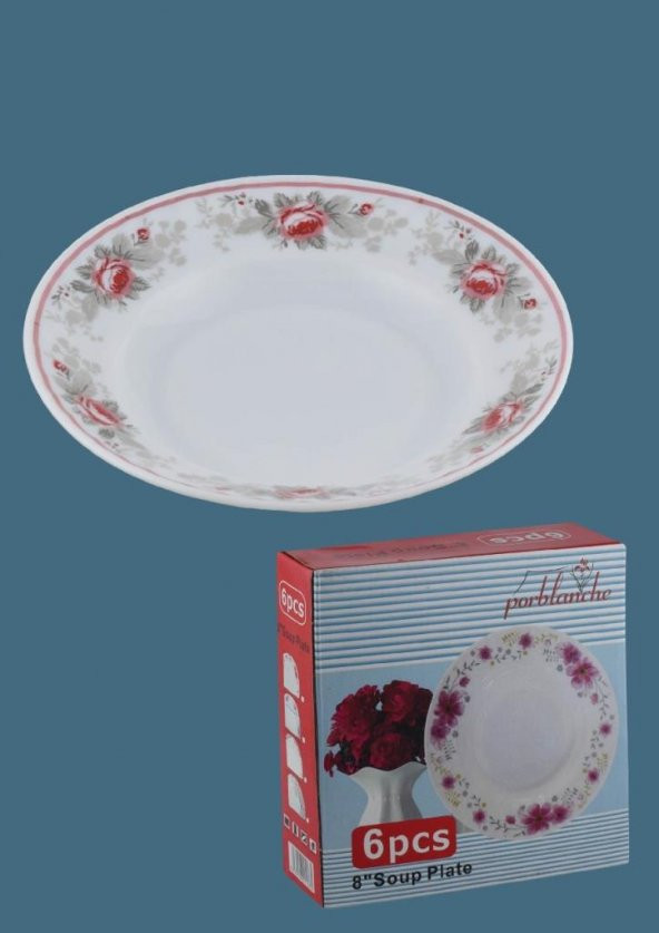 Porblanche 6 lı Arkopal Tabak No:8 HSP 80 - 1
