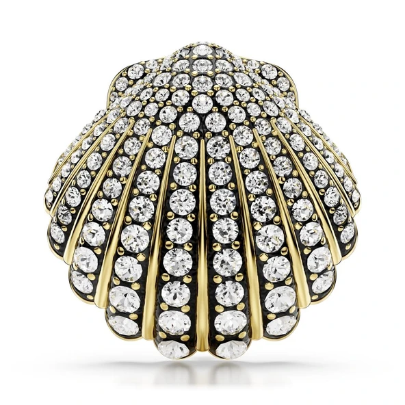 5683967 Swarovski Broş Idyllıa F:Brooch Shell Cry/Gos - 1
