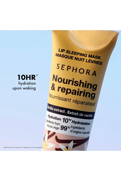 SEPHORA Nourishing Lip Sleeping Mask in Cherry + Vanilla - 4