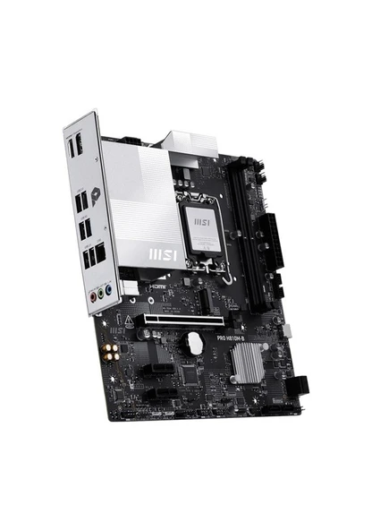 MSI PRO H810M-B Intel H810 Soket 1851 DDR5 6400+(OC)MHz mATX Gaming (Oyuncu) Anakart - 3