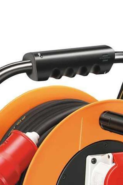 Brennenstuhl Brobusta Serisi IP44 Lisanslı Suya Dayanıklı CEE 1 + 2 Soketli 40 Metre Makaralı Kablo Outlet - 2