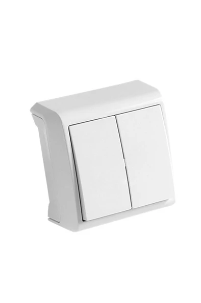 Viko Vera Sıva Üstü Komütatör - İkili Anahtar ürün görseli