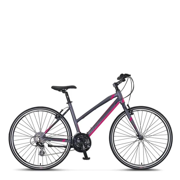 MOSSO LEGARDA-2321-LDM-V KADIN ŞEHİR BİSİKLETİ 460H 28 JANT 21 VİTES ANTRASİT PEMBE ürün görseli
